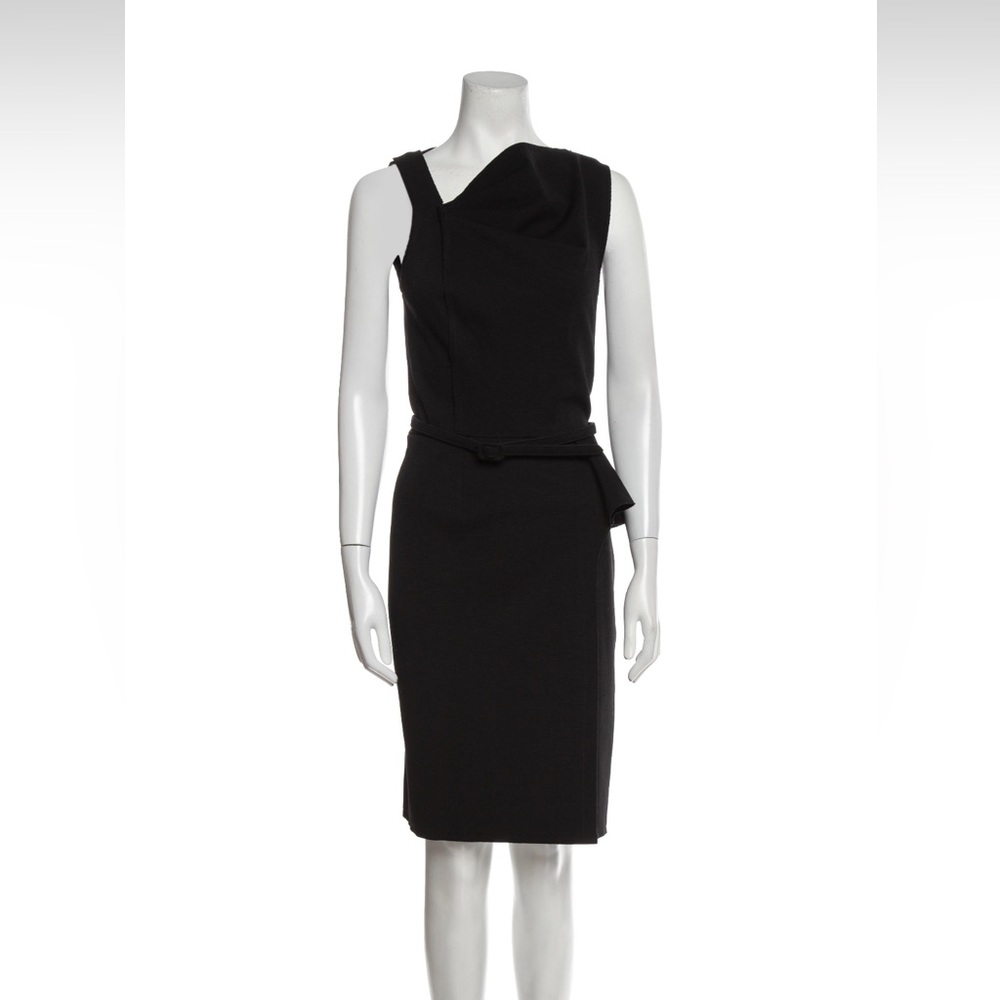 Oscar de la Renta black dress